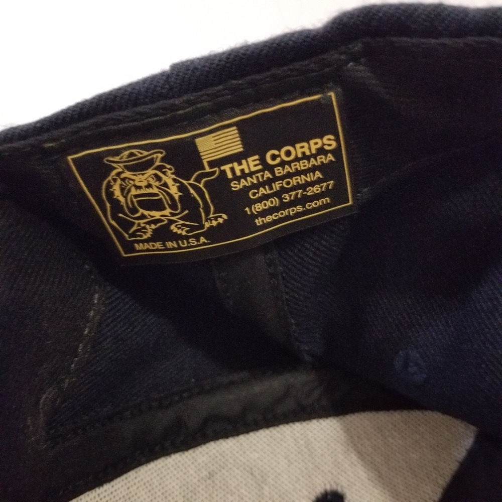 USS Ronald Reagan CVN 76 Hat Cap Snapback Navy The Corps Made in USA Embroidered - Picture 3 of 6